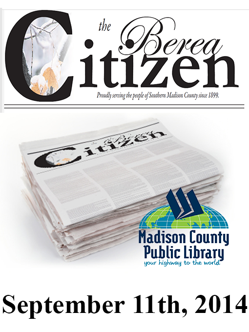 Title details for The Berea Citizen 2014 09/11 by Beth Myers - Available
